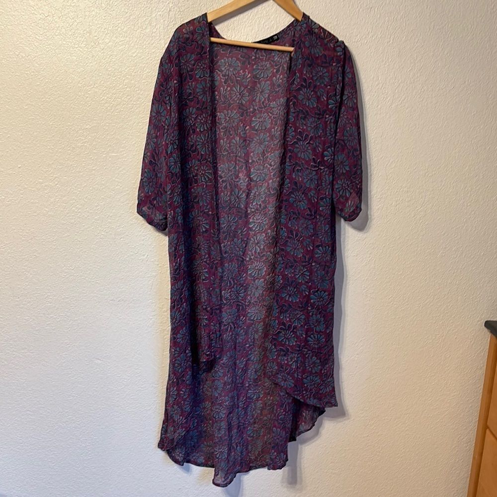 Ishka Silk Kimono One Size